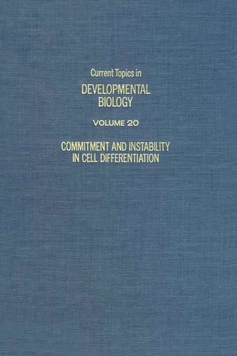 [1825 days] CURRENT TOPICS DEVELOPMENTAL BIOLOGY V20: ST