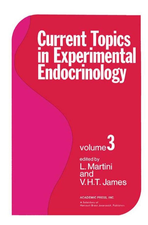 Cover image for book Current Topics in Experimental Endocrinology: Volume 3