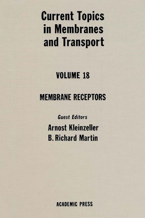 Cover image for book CURR TOPICS IN MEMBRANES & TRANSPORT V18
