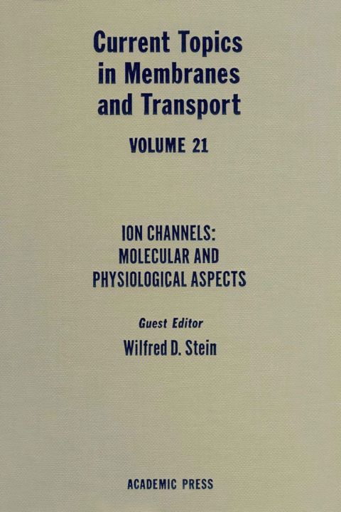 Cover image for book CURR TOPICS IN MEMBRANES & TRANSPORT V21