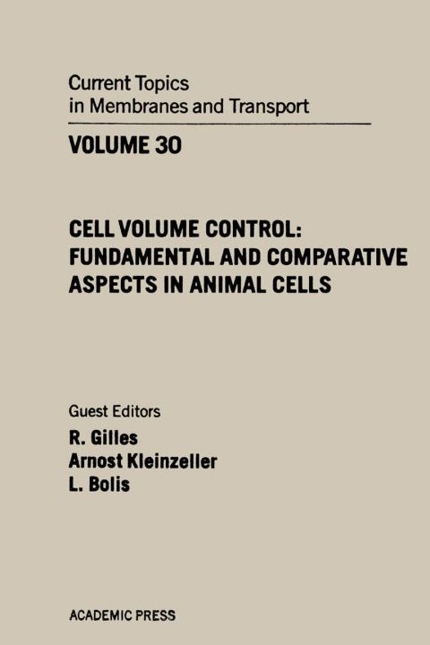 [1825 days] CURR TOPICS IN MEMBRANES & TRANSPORT V30