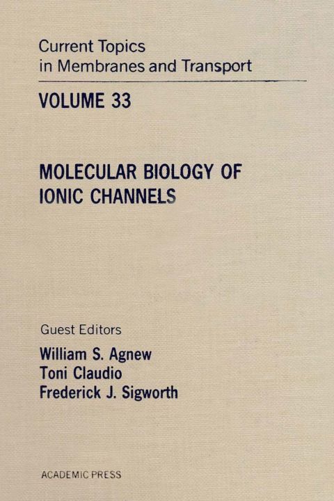 Cover image for book CURR TOPICS IN MEMBRANES & TRANSPORT V33