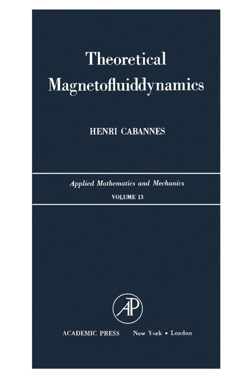 Cover image for book Theoretical Magnetofluiddynamics