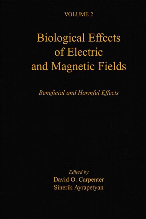 Cover image for book Biological Effects of Electric and Magnetic Fields: Beneficial and Harmful Effects