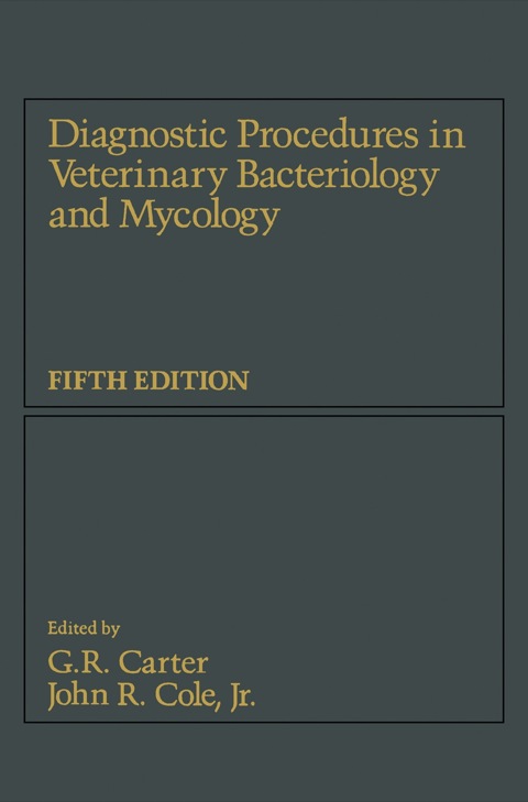 Cover image for book Diagnostic Procedure in Veterinary Bacteriology and Mycology