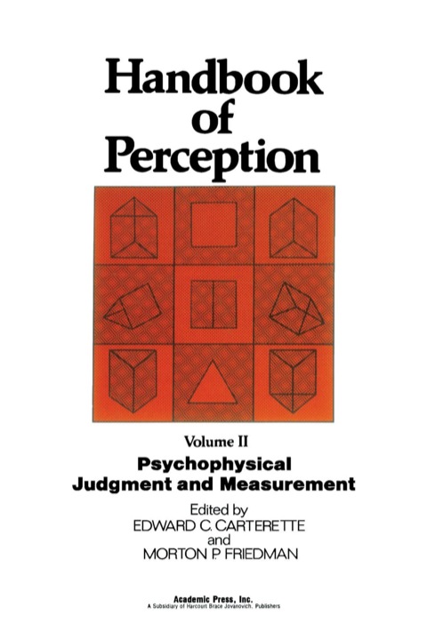 Cover image for book Psychophysical Judgment and Measurement
