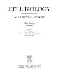 Cell Biology, Four-Volume Set: A Laboratory Handbook 3rd edition ...