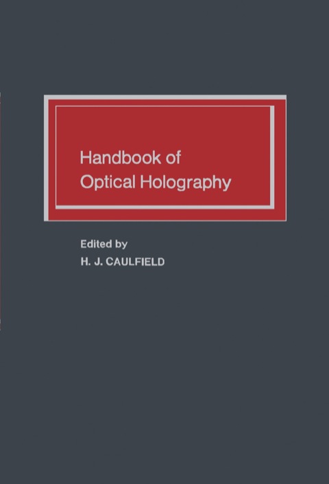 Cover image for book Handbook of Optical Holography
