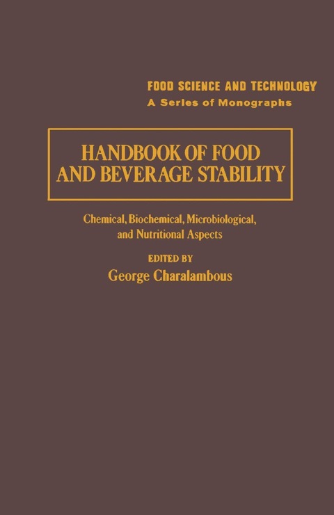 Cover image for book Handbook of Food and Beverage Stability