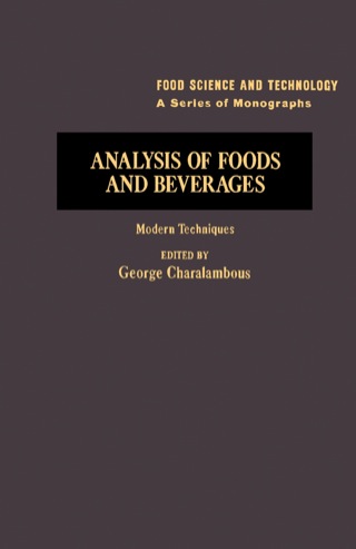 Analysis of Foods and Beverages: Modern Techniques