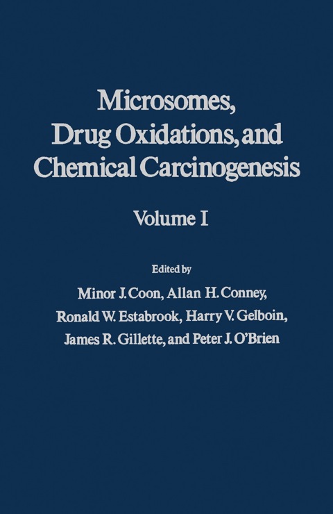 Cover image for book Microsomes, Drug Oxidations and Chemical Carcinogenesis V1