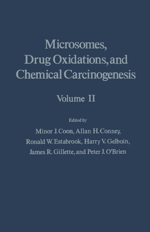 Cover image for book Microsomes, Drug Oxidations and Chemical Carcinogenesis V2