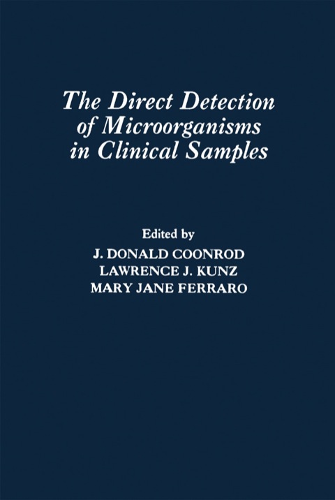 Cover image for book The Direct Detection of Microorganisms in Clinical Samples