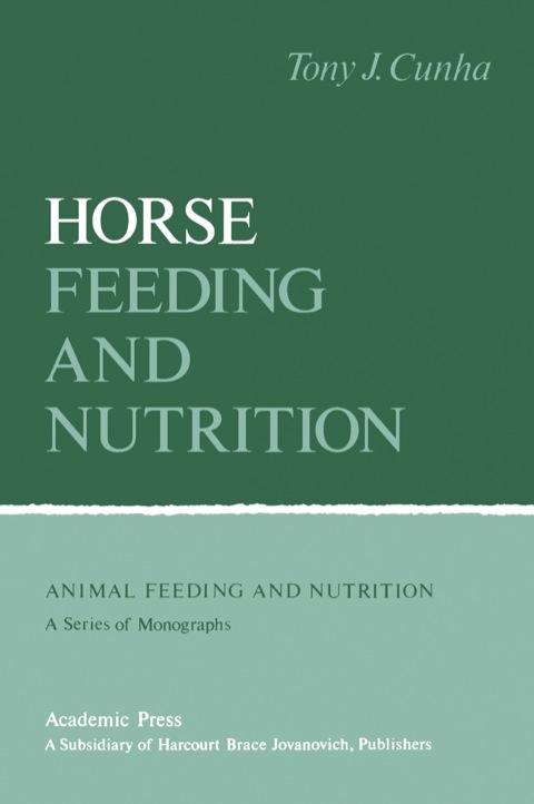 Cover image for book Horse Feeding And Nutrition
