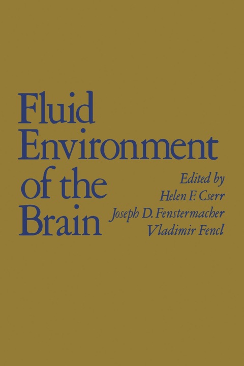 Cover image for book Fluid Environment of the Brain
