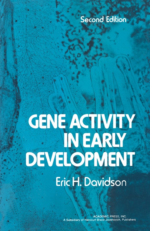Cover image for book Gene Activity in Early Development