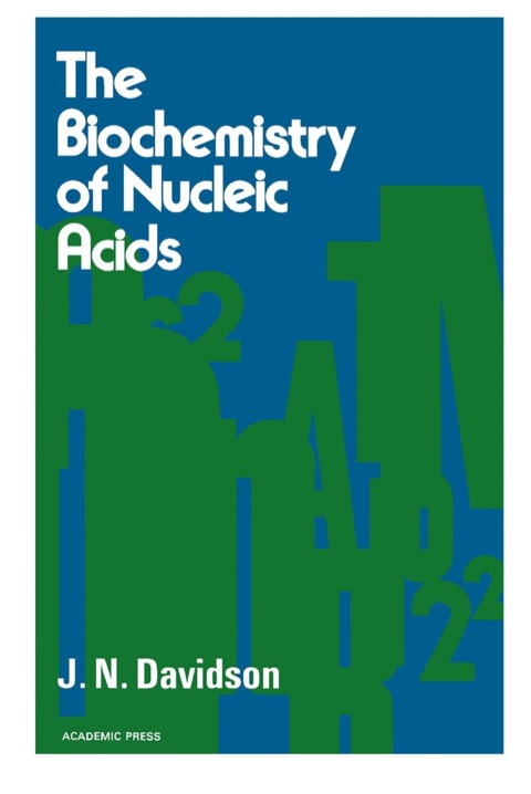 Cover image for book The biochemistry of the Nucleic Acids