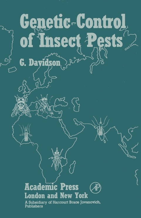 Cover image for book Genetic Control of Insect Pests
