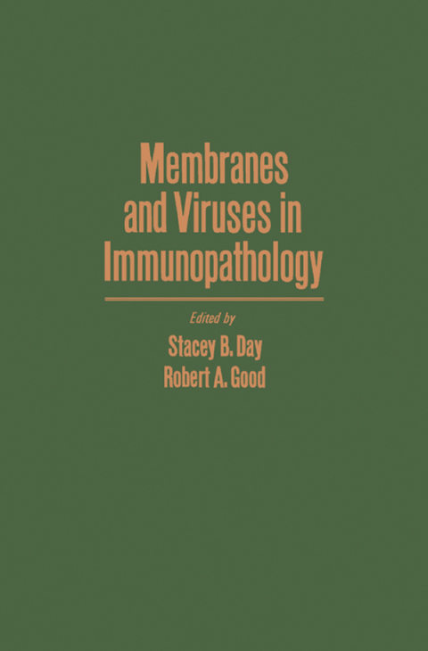 Cover image for book Membranes and Viruses in Immunopathology