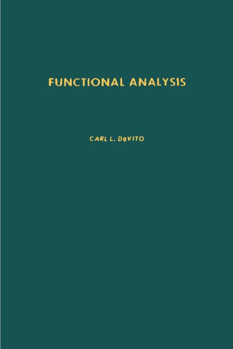 Cover image for book Functional analysis