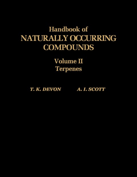 Cover image for book Handbook of Naturally Occurring Compounds V2