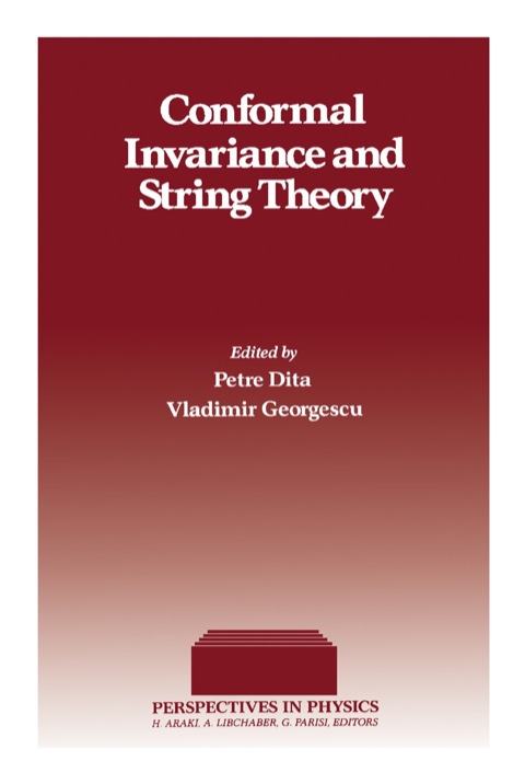 Cover image for book Conformal Invariance and String Theory