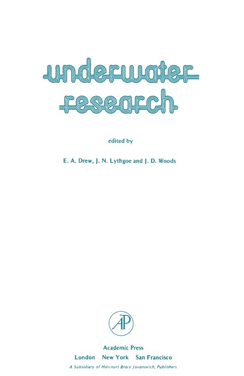Cover image for book Underwater Research