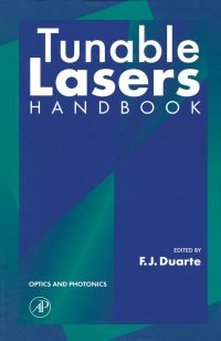 صورة الغلاف: Tunable Lasers Handbook 9780122226953