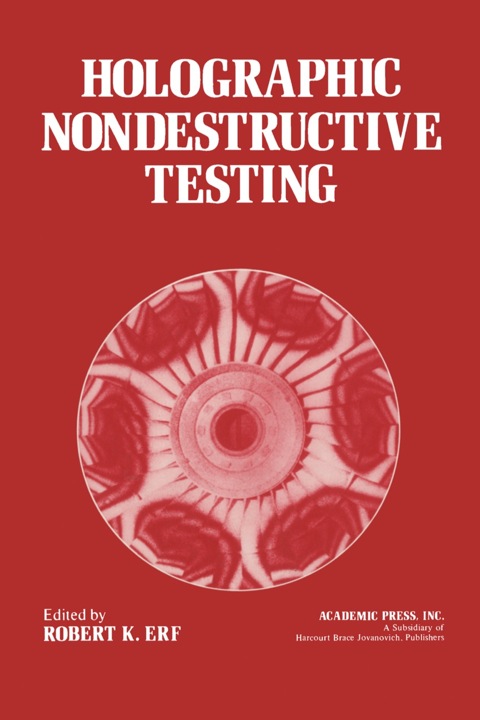 Cover image for book Holographic Nondestructive Testing