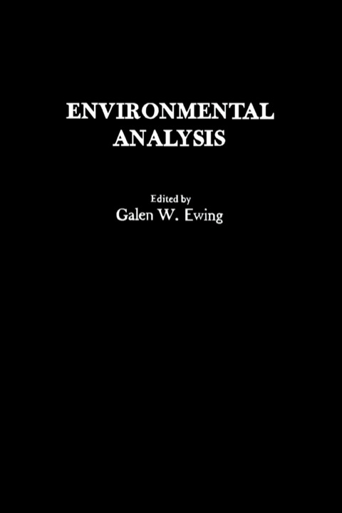 Cover image for book Environmental Analysis