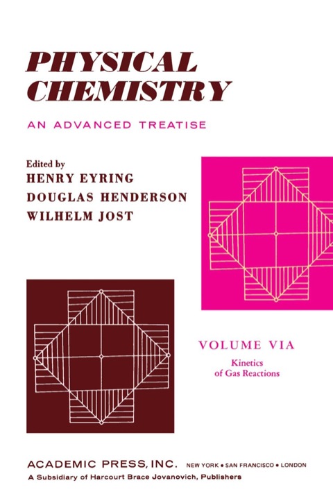 Cover image for book Kinetics Of Gas Reaction VIA