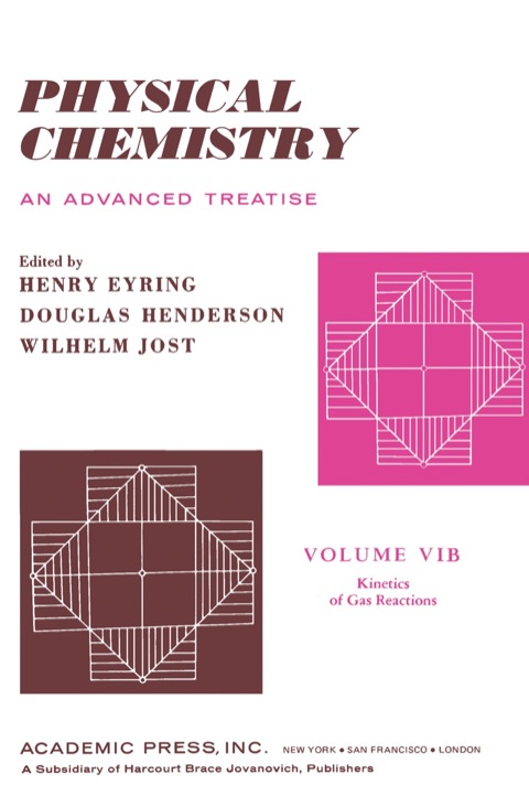 Cover image for book Kinetics Of Gas Reaction VIB