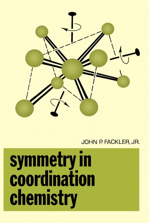 Cover image for book symmetry In Coordination Chemistry