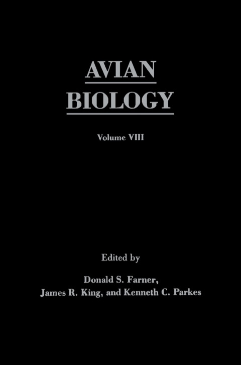 Cover image for book Avian Biology