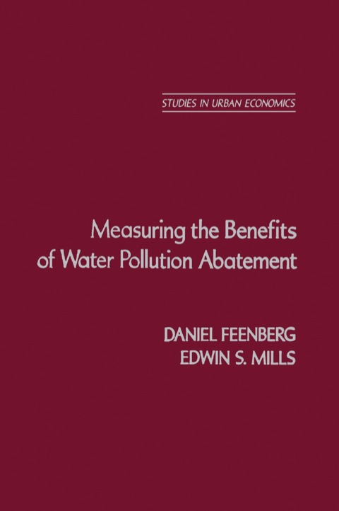 Cover image for book Measuring the Benefits of Water Pollution Abatement