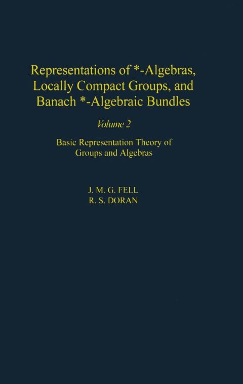 Cover image for book Representations of *-Algebras, Locally Compact Groups, and Banach *-Algebraic Bundles: Banach *-Algebraic Bundles, Induced Representations, and the Generalized Mackey Analysis