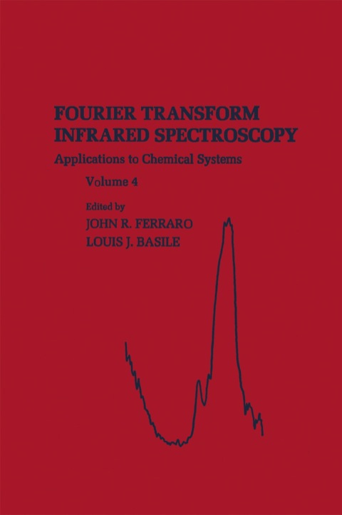 Cover image for book Fourier Transform Infrared Spectra: Applications to Chemical Systems