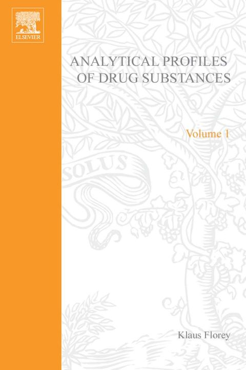 Cover image for book Profiles of Drug Substances, Excipients and Related Methodology vol 1
