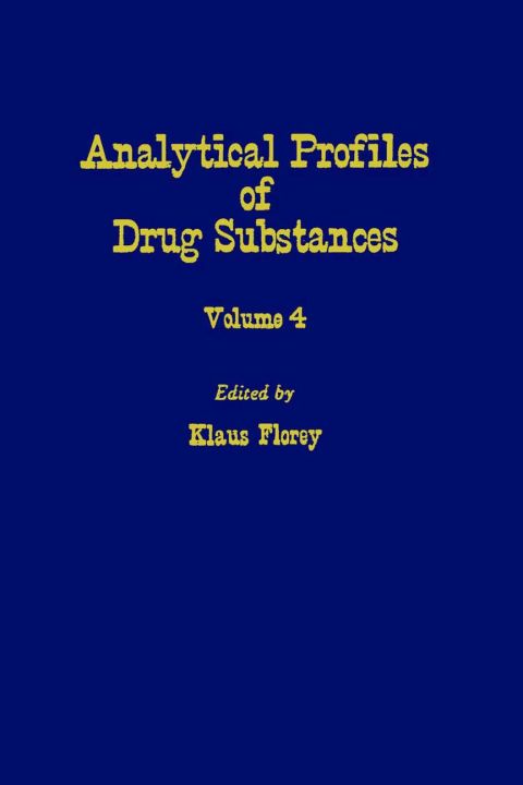Cover image for book Profiles of Drug Substances, Excipients and Related Methodology vol 4