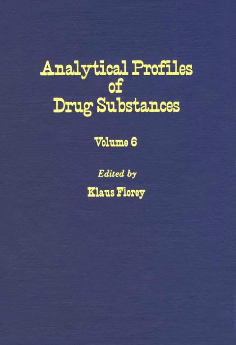 Cover image for book Profiles of Drug Substances, Excipients and Related Methodology vol 6