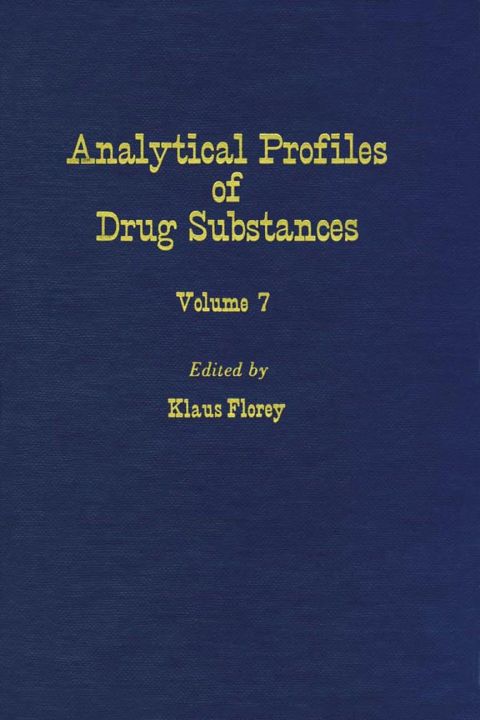 Cover image for book Profiles of Drug Substances, Excipients and Related Methodology vol 7