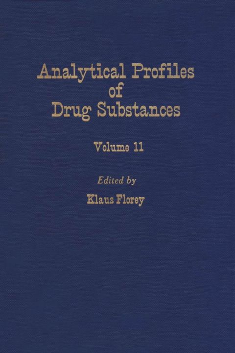 Cover image for book Profiles of Drug Substances, Excipients and Related Methodology vol 11