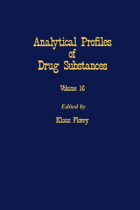 Cover image for book Profiles of Drug Substances, Excipients and Related Methodology vol 16