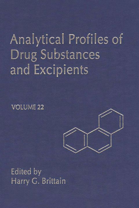 Cover image for book Analytical Profiles of Drug Substances and Excipients