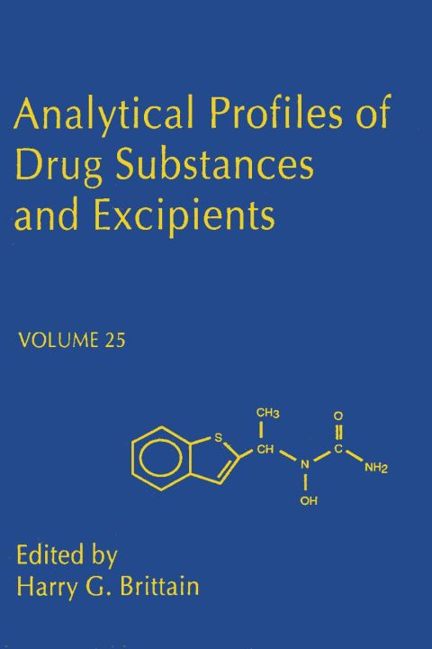 [1825 days] Analytical Profiles of Drug Substances and Excipients