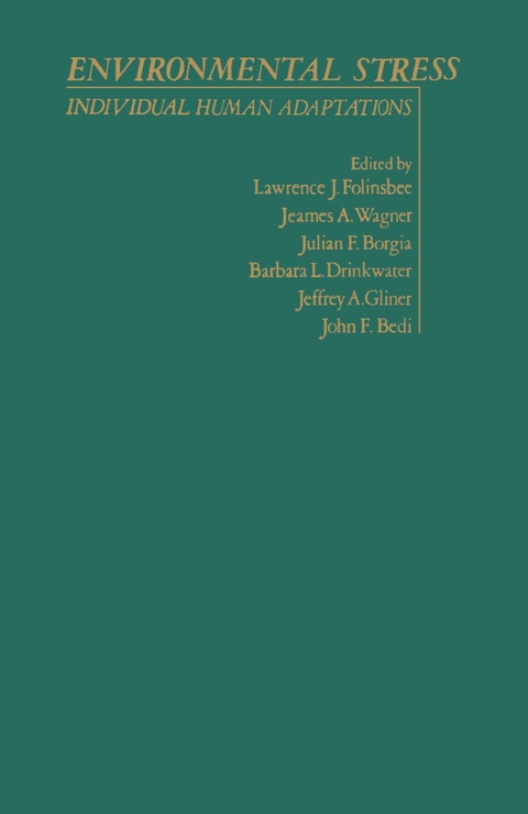 Cover image for book Environmental Stress: Individual Human Adaptations