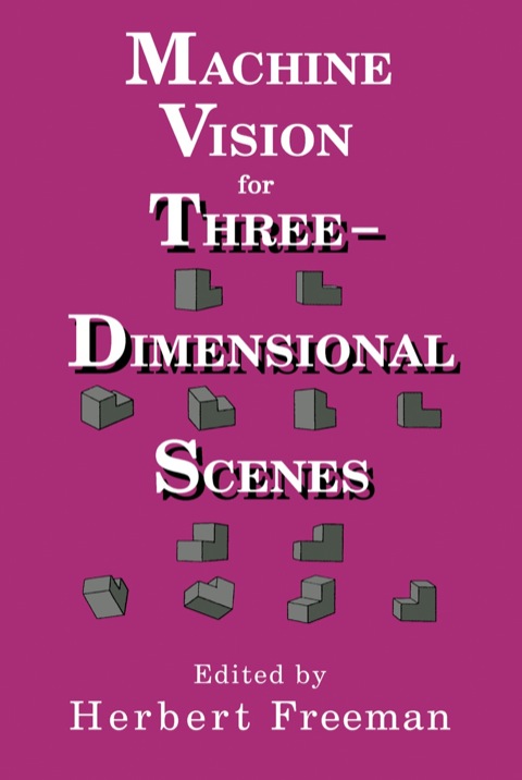 Cover image for book Machine vision for three-dimensional scenes