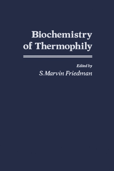 Cover image for book Biochemistry of Thermophily