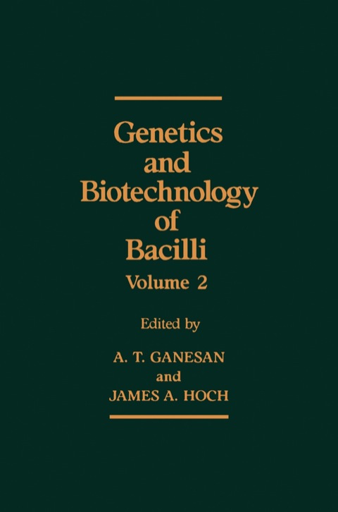 Cover image for book GENETICS & BIOTECHNOLOGY OF BACILLI V2 Z