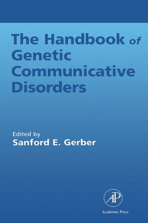 Cover image for book Handbook of Genetic Communicative Disorders